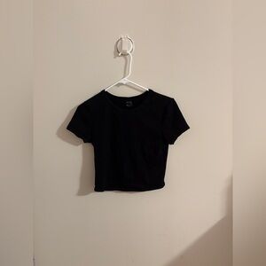 PacSun Black Crop Top